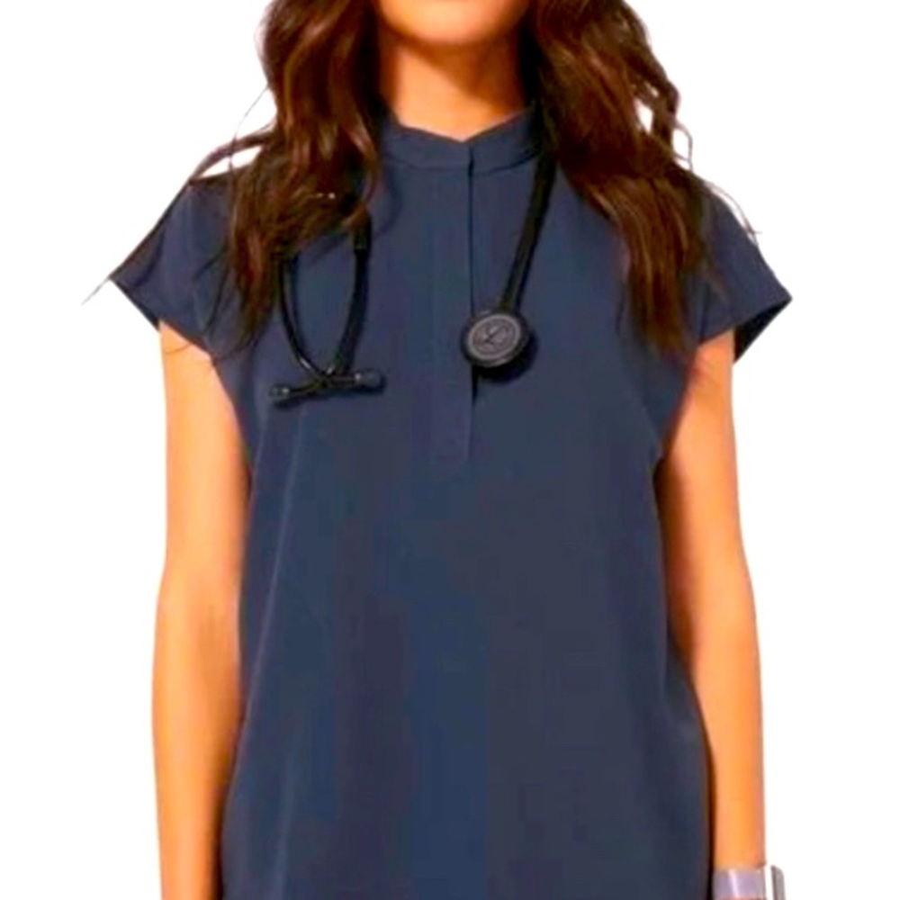 Figs Dark Harbor Rafaela, XS scrub top